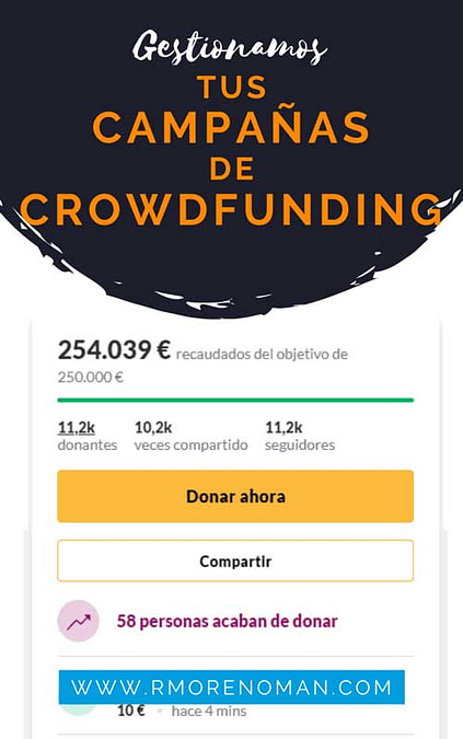Campañas-Crowdfunding-publicidad-y-gestion promocion campañas crowdfunding